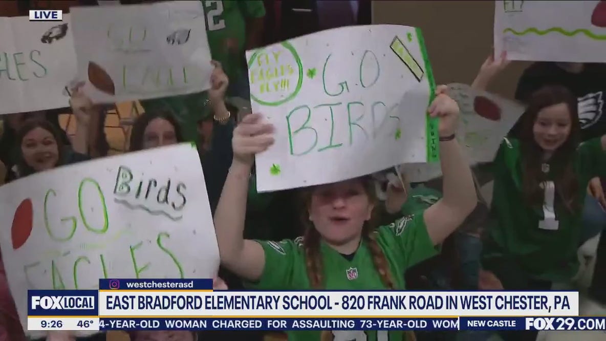 East Bradford Elementary School Pep Rally